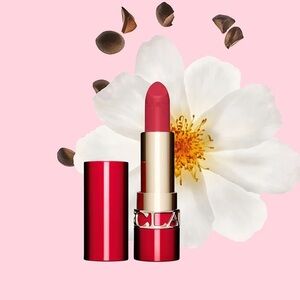 BNIB Clarins Joli Rouge Velvet Lipstick - Pink Cranberry